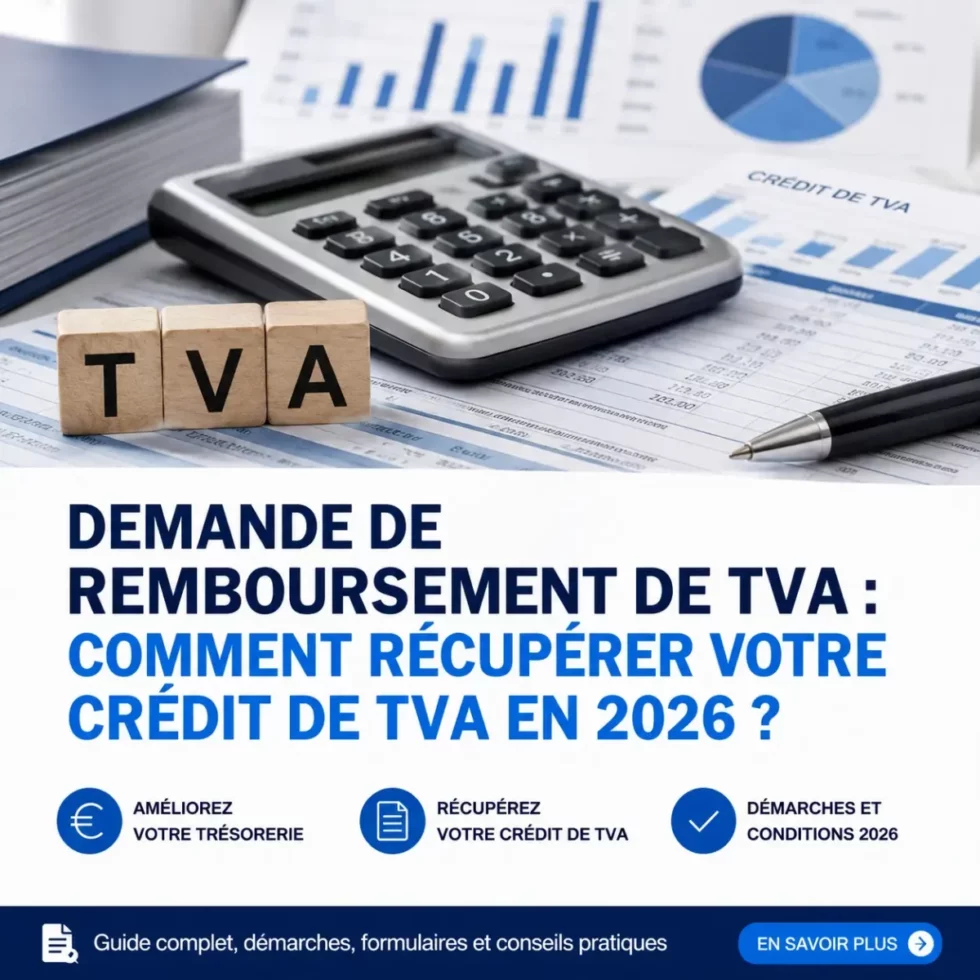 Demande de remboursement de TVA : comment récupérer votre crédit de TVA en 2026 ?