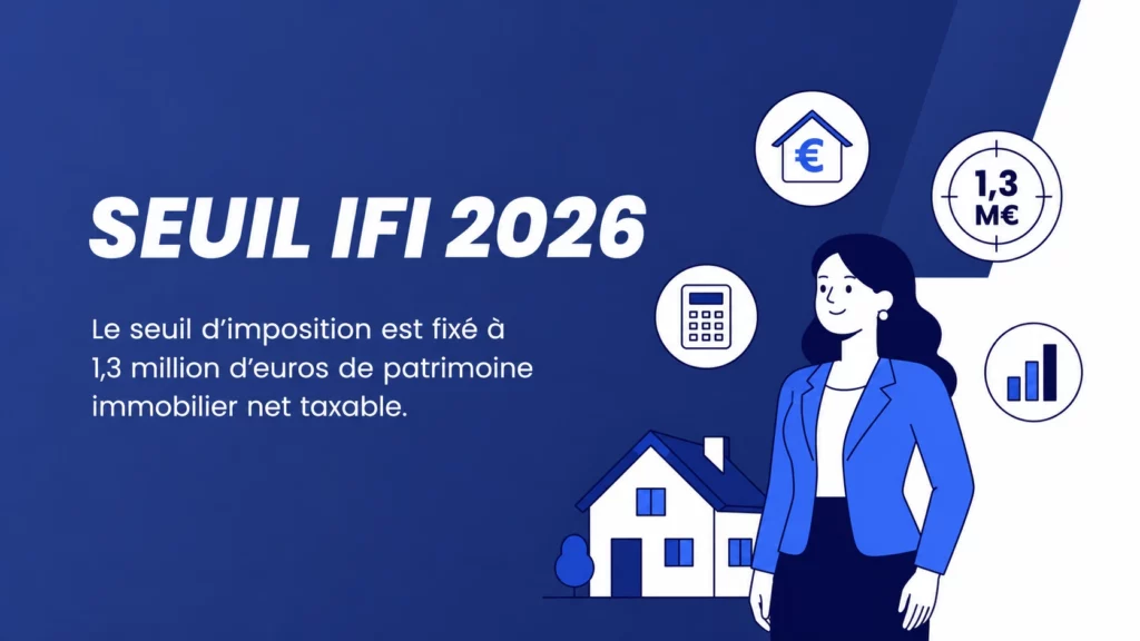 Quel est le seuil de l’IFI en 2026 Barème, calcul et patrimoine imposable
