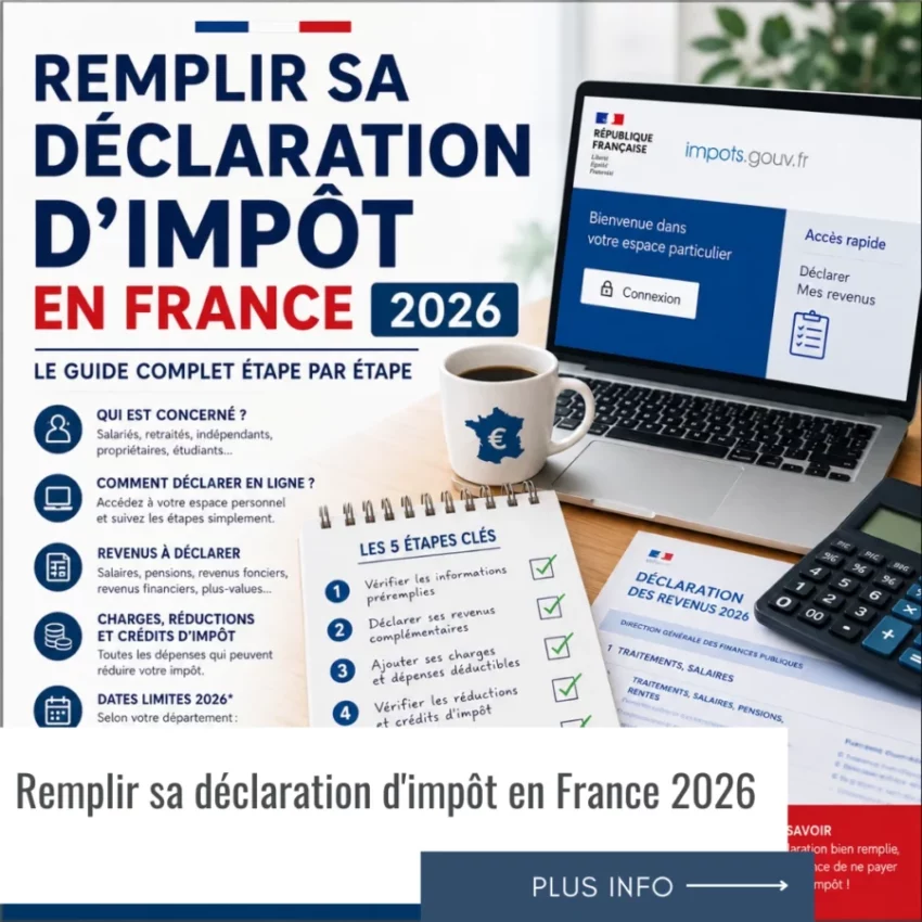 Remplir sa déclaration d'impôt en France 2026