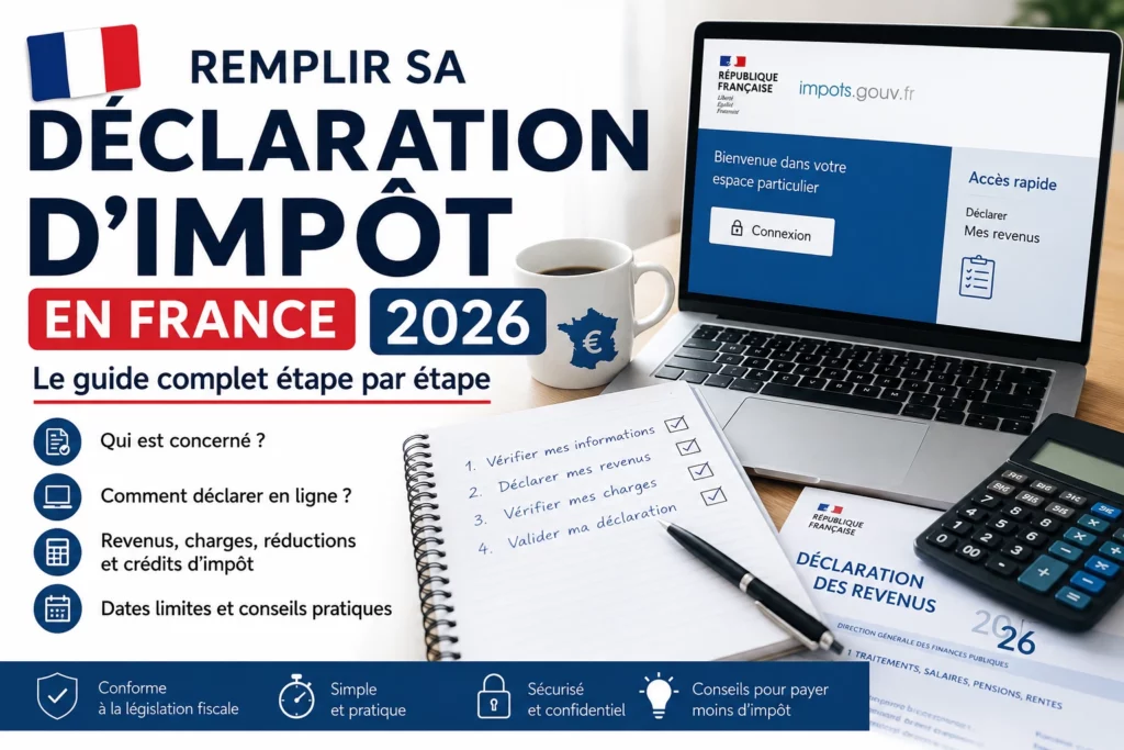 Remplir sa déclaration dimpôt en France Remplir sa déclaration d'impôt en France 2026
