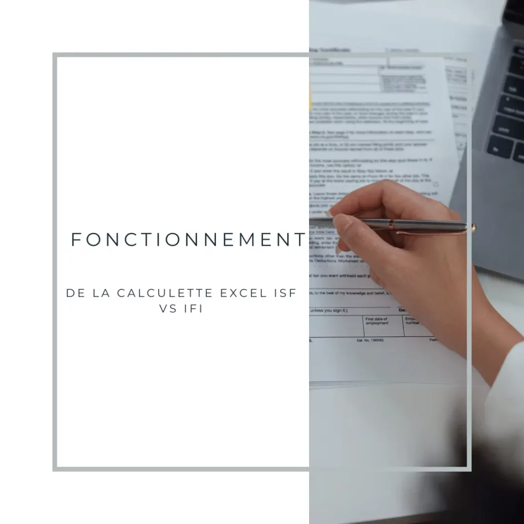 de la calculette Excel ISF vs IFI