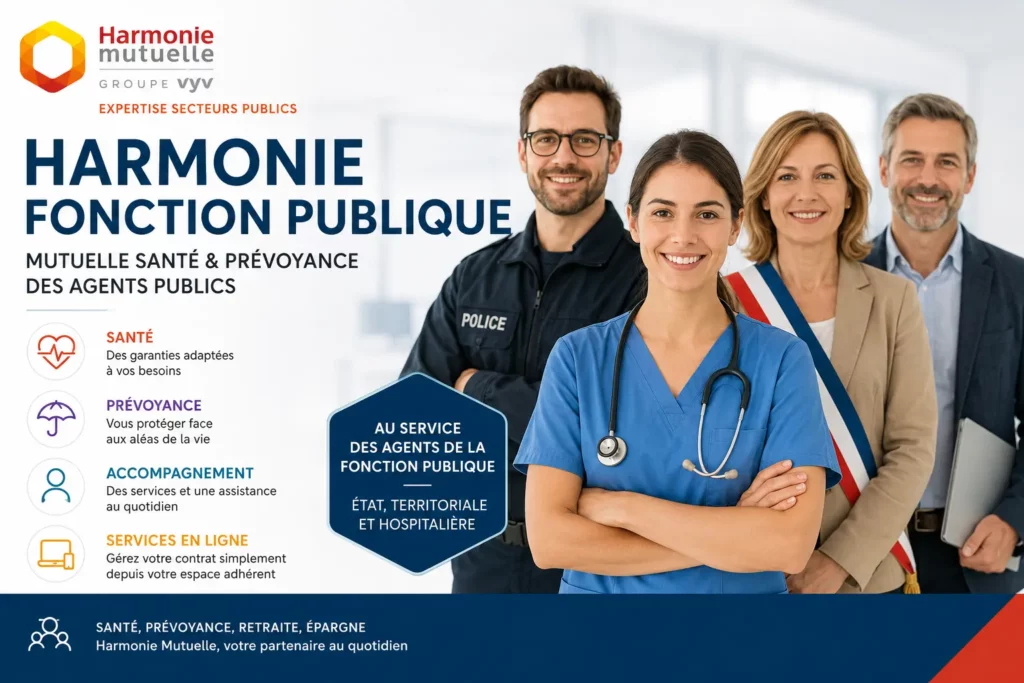 Harmonie Fonction Publique : Guide 2026 de la Mutuelle Santé et de la Prévoyance des Agents Publics 4 Pourquoi souscrire une mutuelle lorsqu’on est fonctionnaire