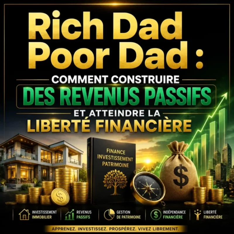 Rich Dad Poor Dad Comment Construire des Revenus Passifs et Atteindre la Liberté Financière
