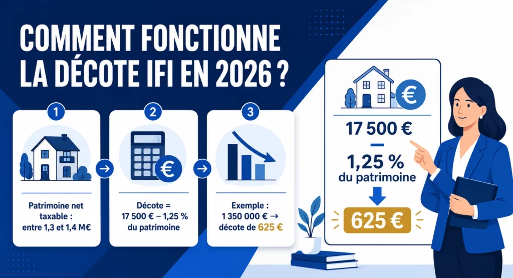 Comment fonctionne la décote IFI en 2026 