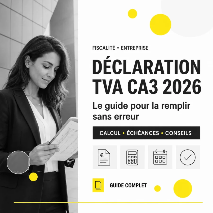 Déclaration TVA CA3 2026 guide pour la remplir sans erreur